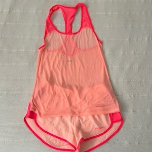 Peach/pink sport Hollister track suit